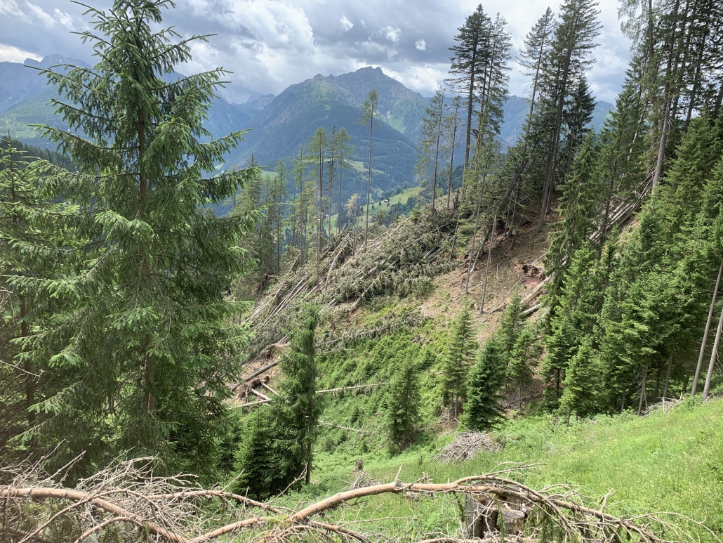 15. Etappe: Naturgewalten